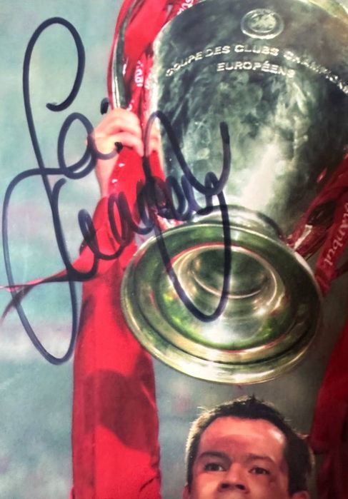 Автограф Джеймі Каррагер Jamie Carragher