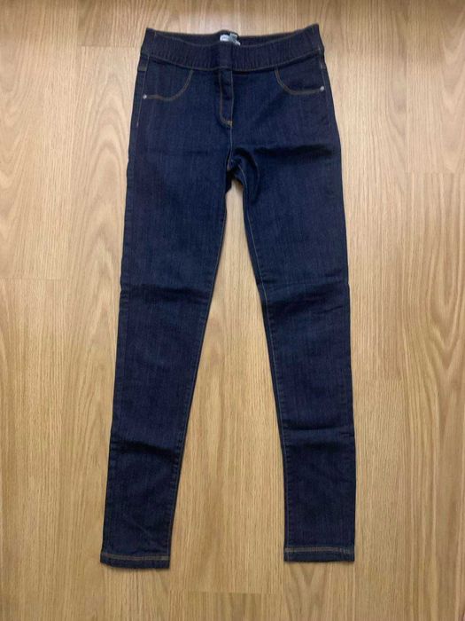 Calças de ganga de menina da Vertbaudet