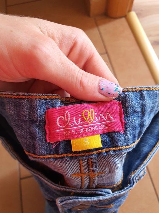 Spodenki jeansowe cropp