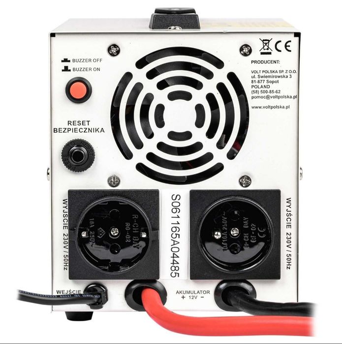 ИБП, ДБЖ, UPS, Инвертор, Volt Polska SINUS PRO 850E PLUS 12V 500/850W