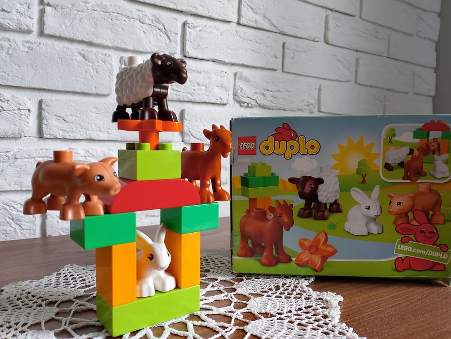 LEGO Duplo 10522 klocki j.nowe zwierzęta na farmie zabawka dla dzieci