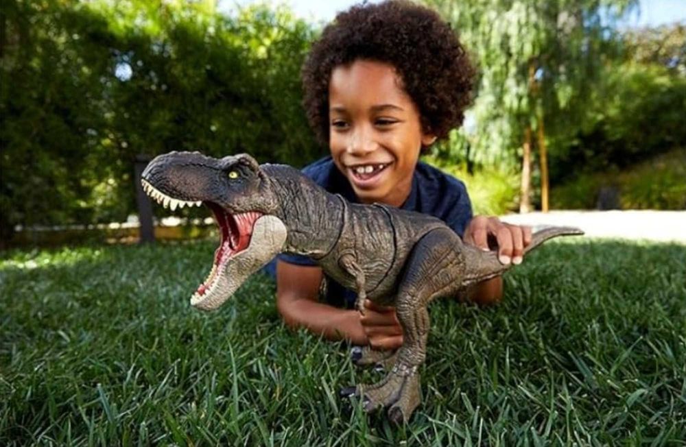 Динозавр Тиранозавр Рекс 53 см Jurassic World Tyrannosaurus Rex HDY55