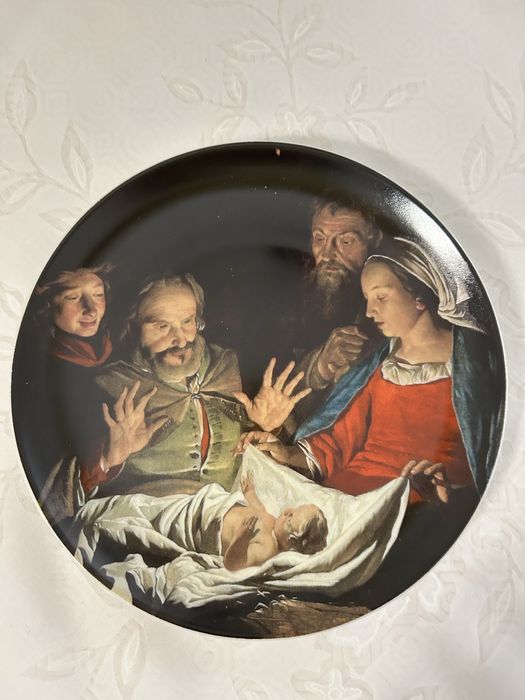 6 Pratos Natal Vista Alegre edicao limitada