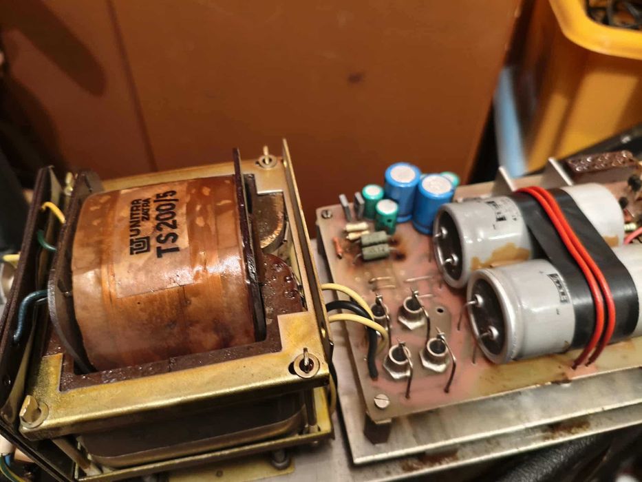 Polski wzmacniacz z mikserem i reverbem sprężynowym - aktualizacja