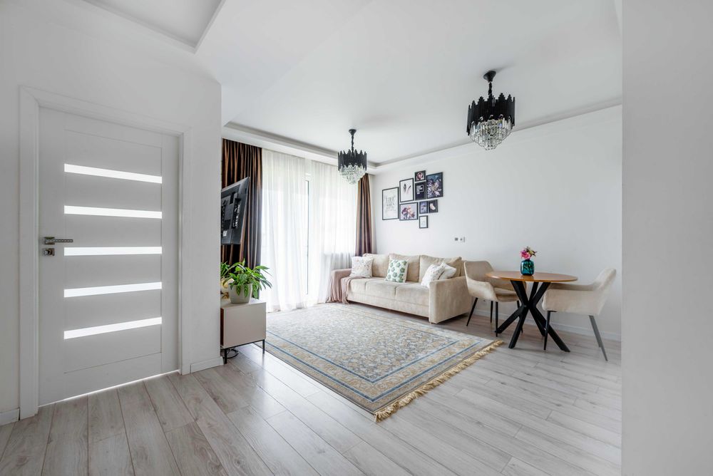 Квартира Варшава | Продаж | 3 кімнати | 61,3 м² | 4 поверх | Dolny Mokotów | Лоджія 6,36 м² | Паркомісце
