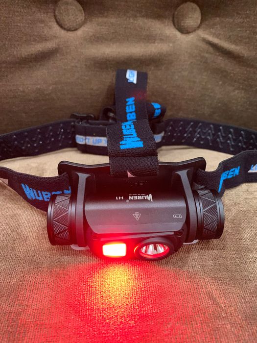 Wuben H1 V2.0 акм в комплекті налобний фонарик ліхтар