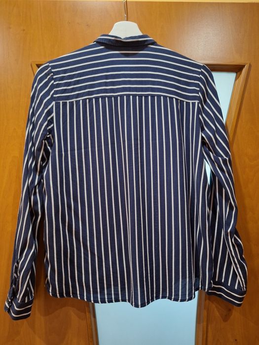 Bluzka koszulowa na długi rękaw H&M