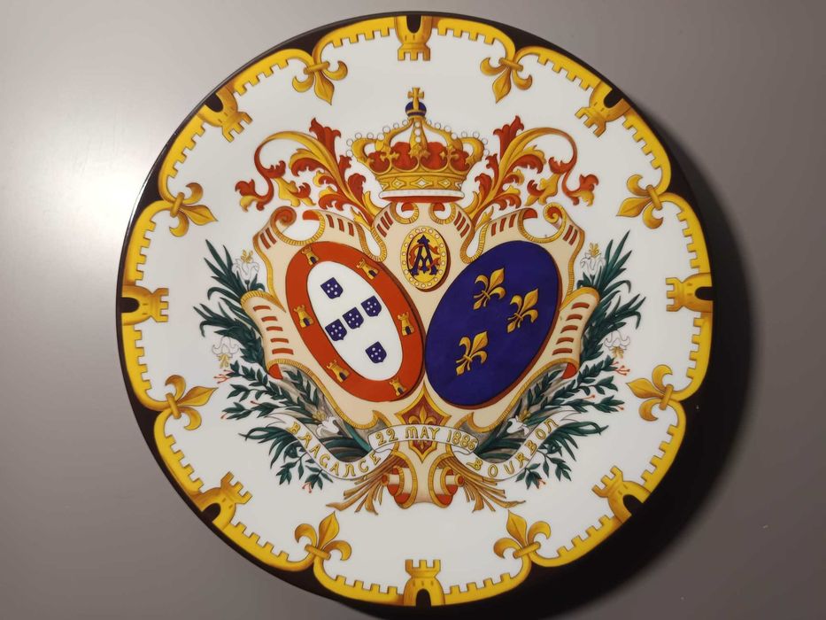 Prato Comemorativo – Casamento de D. Carlos I de Portugal