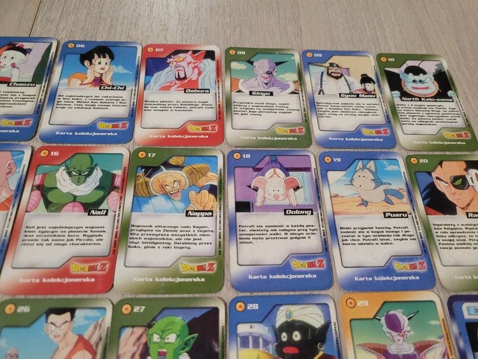 Karty Dragon Ball Chio - 50/50 kolekcjonerskie DBZ