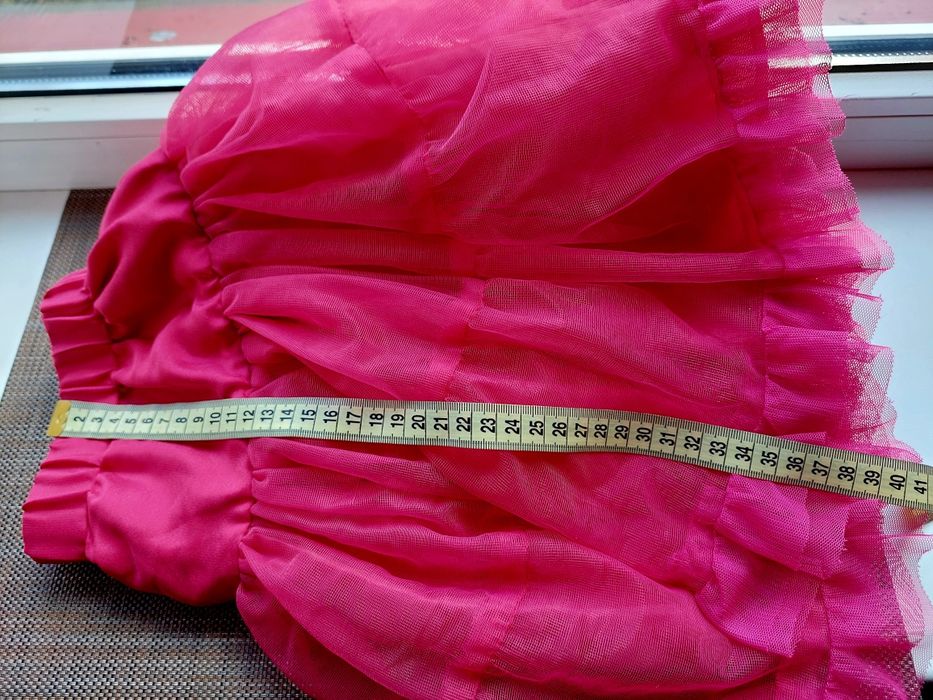 Spódniczka tutu w kolorze malinowo czerwonym