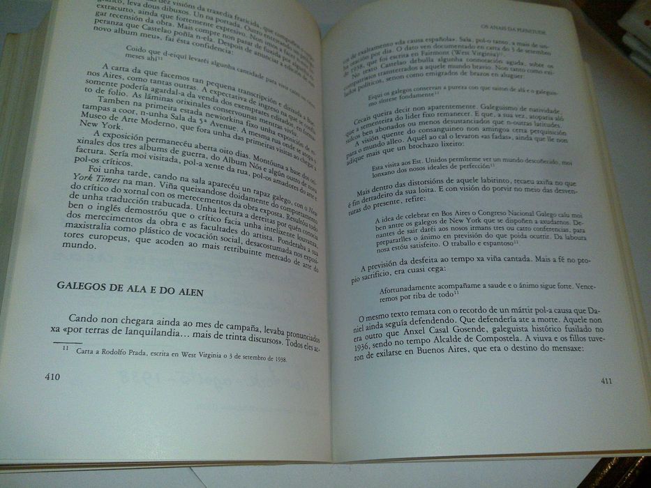 castelao na luz e na sombra (valentín paz-andrade) 2º edición 1986