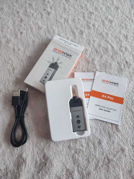 Adapter MAEDHAWK Odbiornik Samochodowy Bluetooth 5