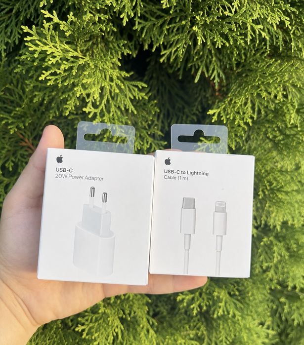 Швидка зарядка блок + кабель Айфон Apple (OEM)