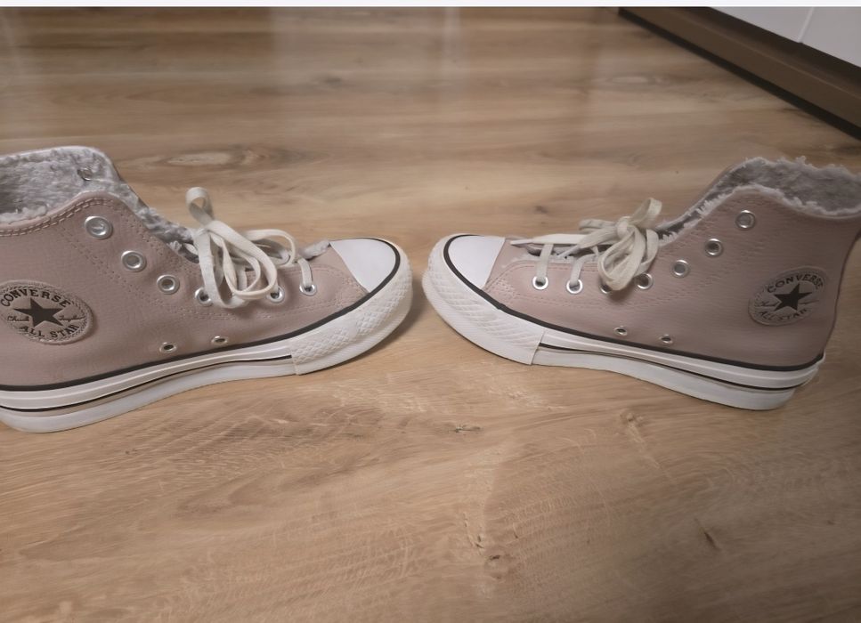 Converse ocieplene roz.34