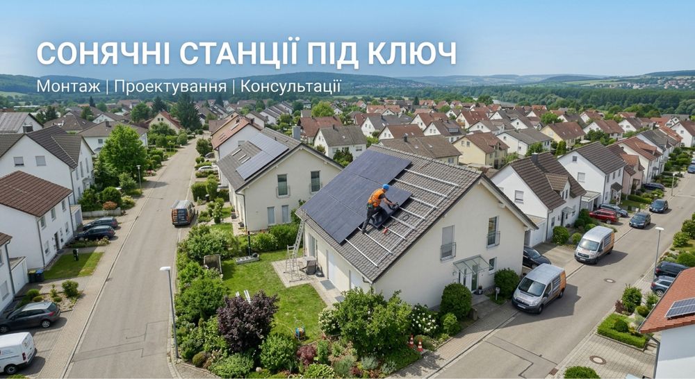 Сонячні станції під ключ