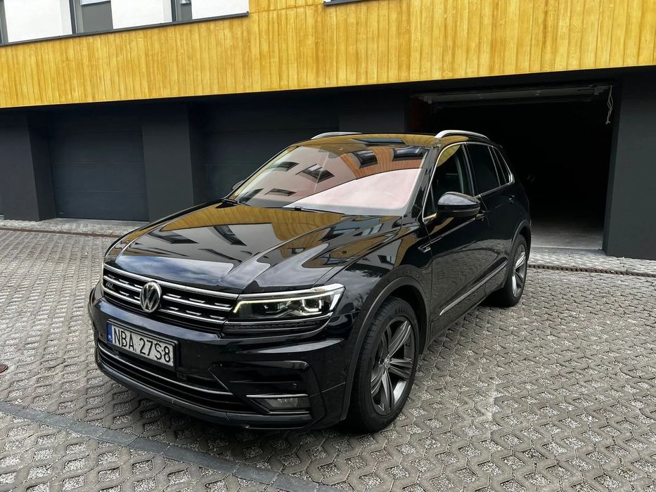 Volkswagen Tiguan Piękny Tiguan R-LINE 4x4 bezwypadkowy