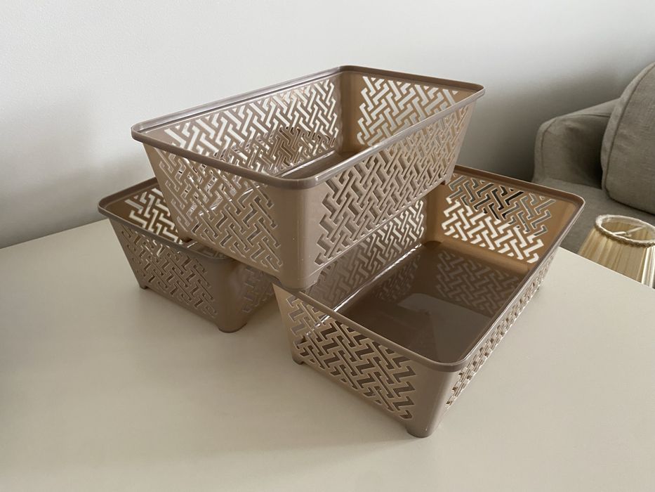 Organizery zestaw 3 sztuki