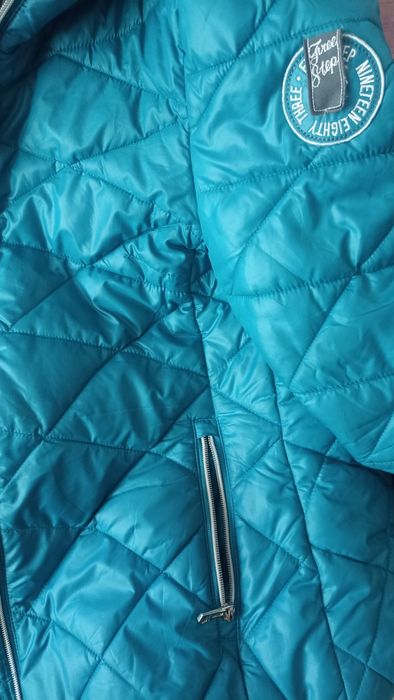 Kurtka pikowana do pasa