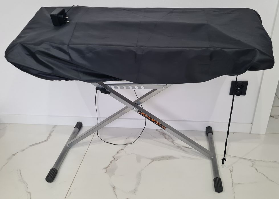 Keyboard Yamaha PSR E333 dynamiczna klawiatura stojak pokrowiec itp