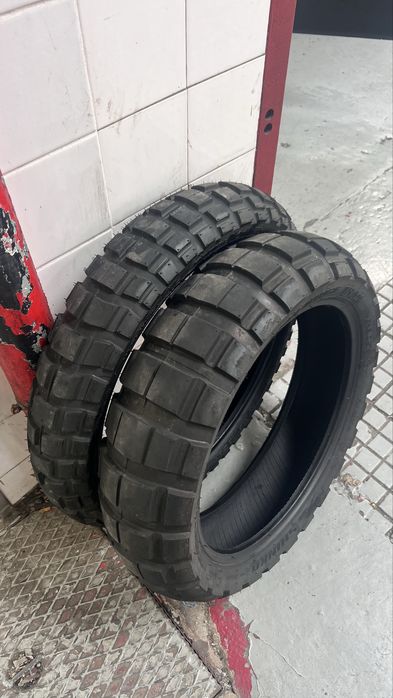 Par de Pneus Shinko 804 / 805 medidas Bmw Gs / Ninet etc menos de 100km