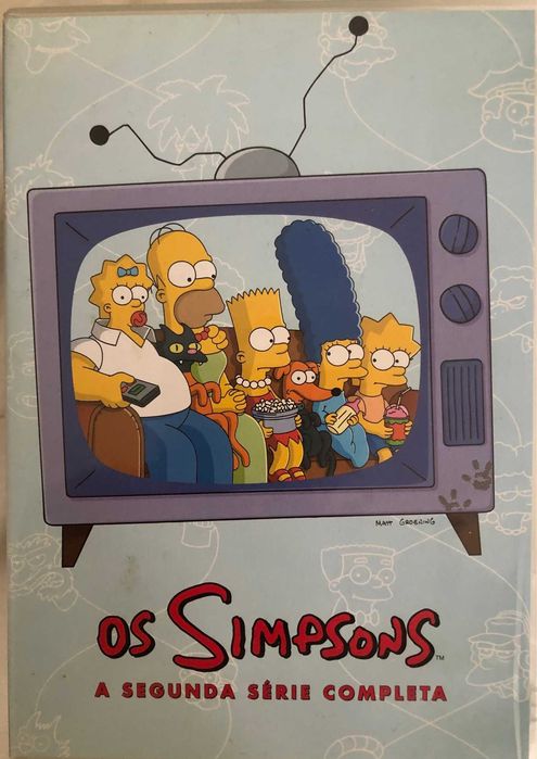 Lote 12 DVDs Os Simpsons – 10 Temporadas Completas + O Filme + Enlouqueceram (2 edições colecionador)