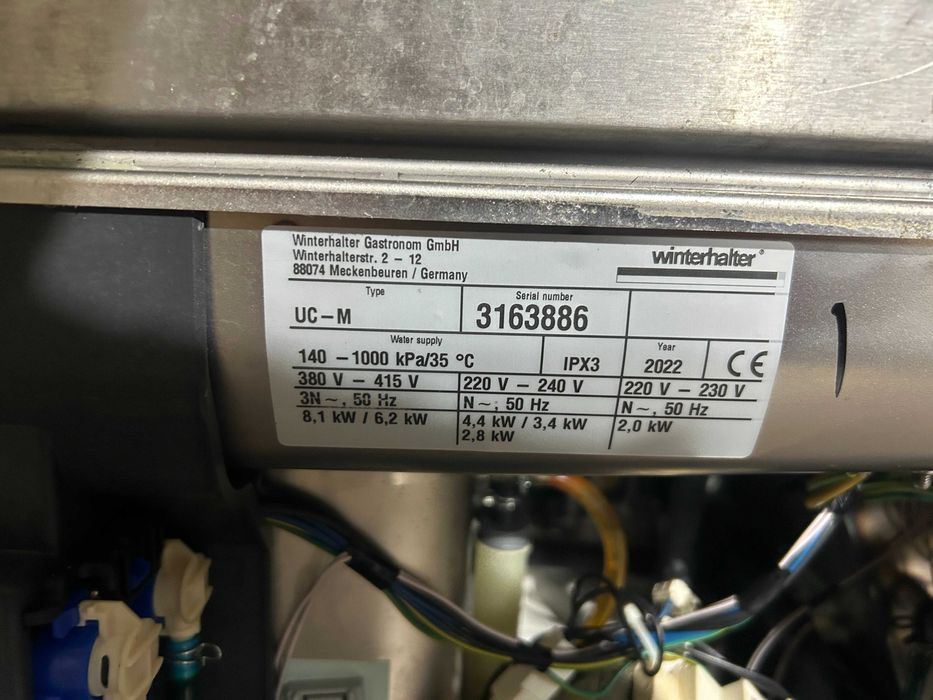 Zmywarka Podblatowa Winterhalter UC-M Stan Idealny 2022R