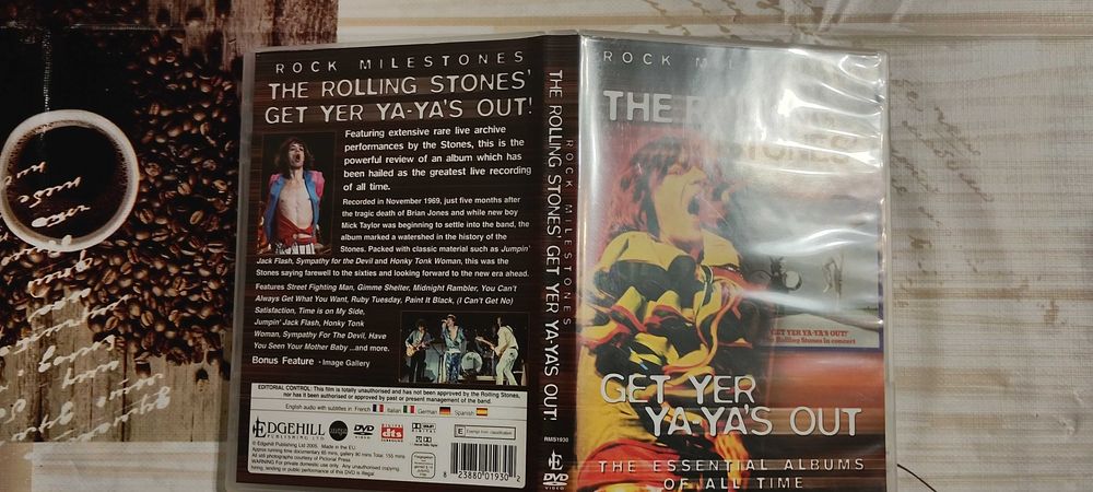 The Rolling Stones! DVD "Get Yer Ya-Ya's Out!" Jak Nowe!