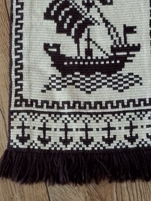 Kilim zawieszka marynistyczna design szwedzki