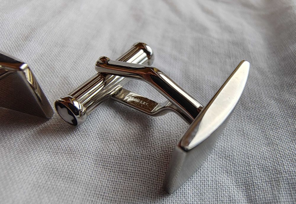 Montblanc MB6019 Elegance – spinki do mankietów + oryginalne pudełko