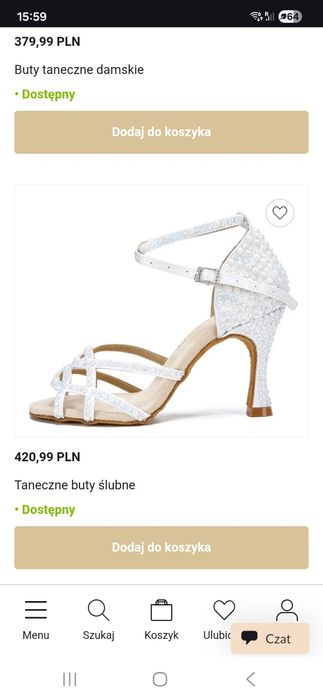 Buty ślubne/taneczne