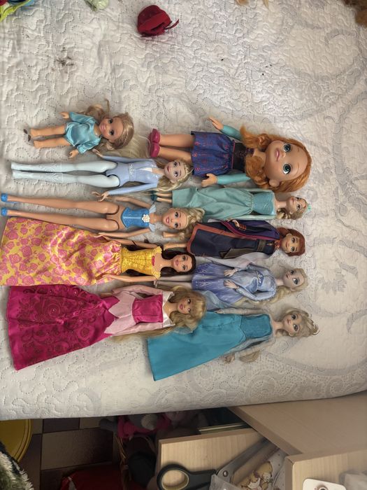 9+1 barbeis princesas