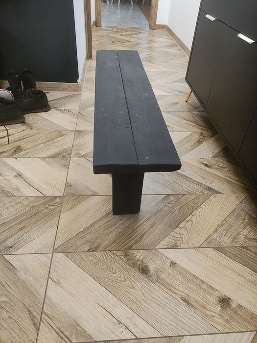 Ławka drewniana do domu