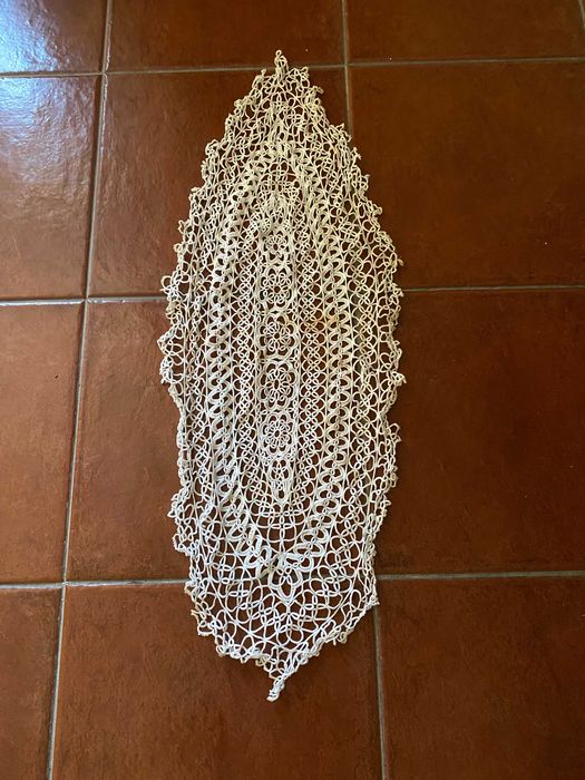 napron antigo de renda