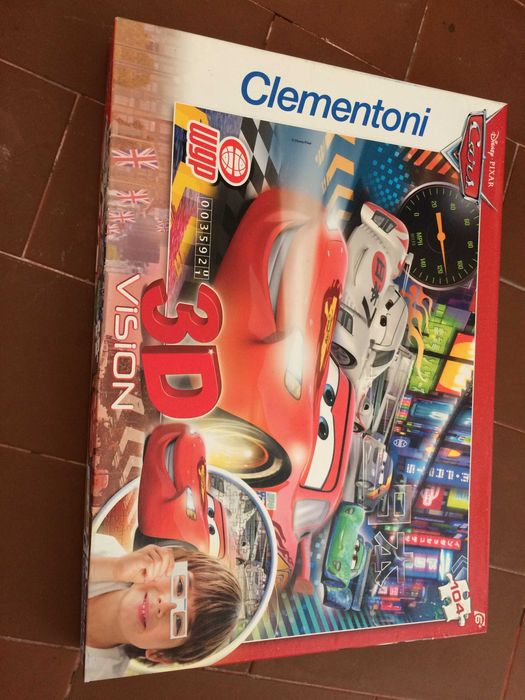 Quebra-cabeças 3D Cars Clementoni