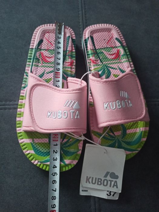 Klapki Kubota damskie 37