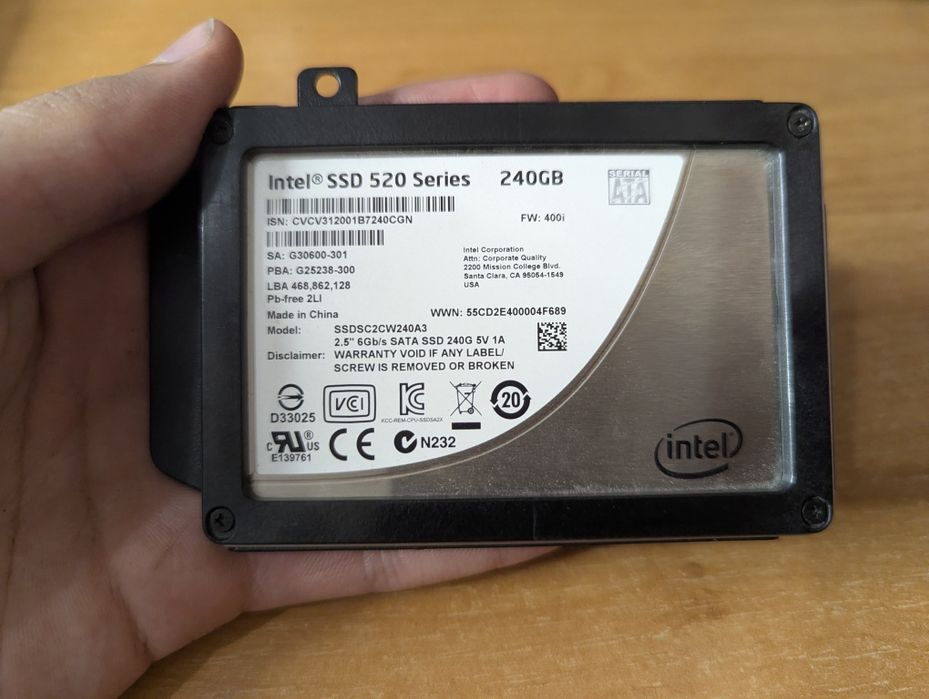 Продаю SSD 512Gb в доброму стані!