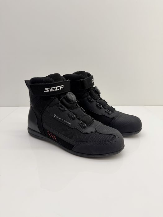 Buty motocyklowe SECA SPEED czarne, BOA, rozmiar 46