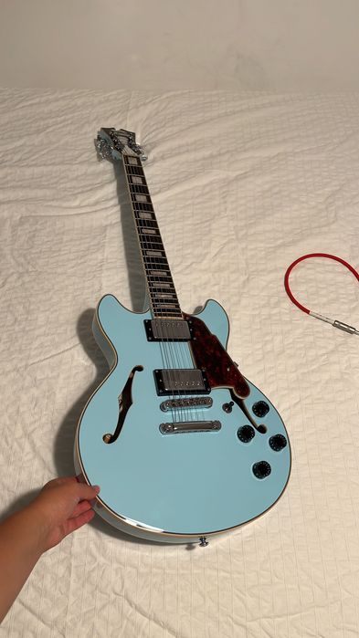 D'Angelico Premier Mini DC (Turquoise)
