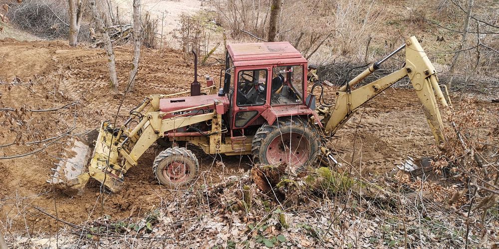 Koparko ładowarka 4x4 MTZ 82 BOREX, Pronar, Belarus