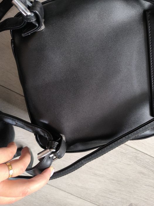 Plecak Wittchen, czarny skórzany