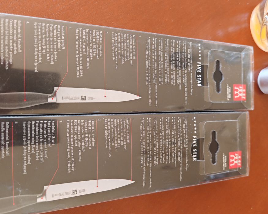 ZWILLING FIVE STAR Zestaw 2 noży do steków 12 cm