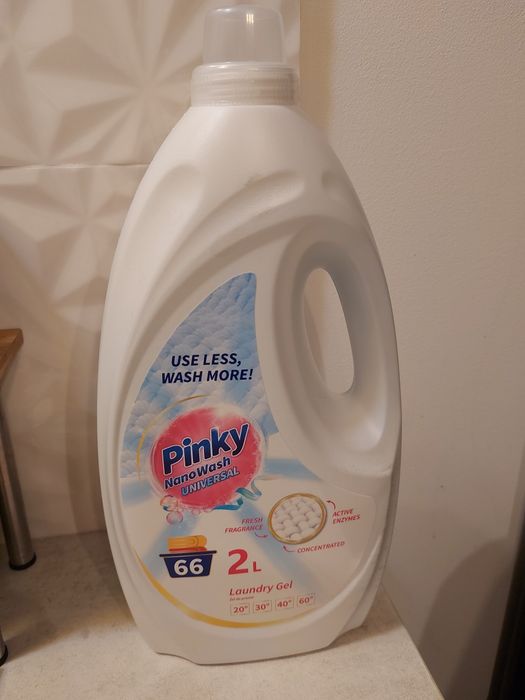 Płyn do Prania Jasnych Tkanin 2L Innowacyjny Żel do Prania Pi