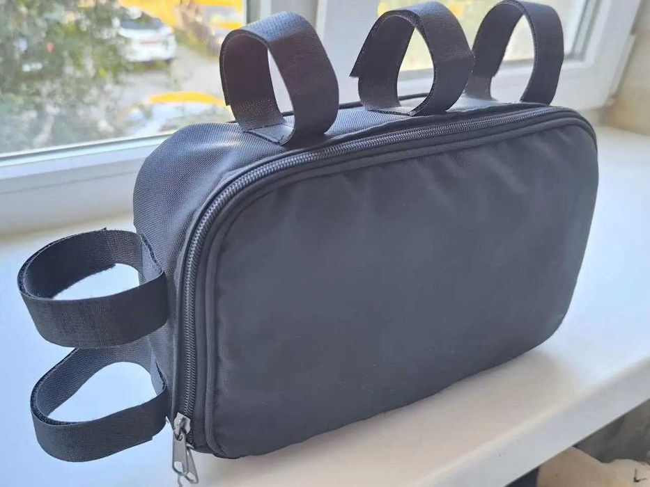 Жесткая велосумка под раму для аккумулятора АКБ велосипедная сумка