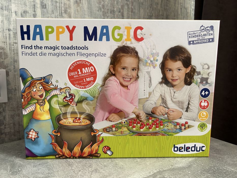 Настільні ігри Djeco Ane Rouge ,beleduc happi magic, kosmos