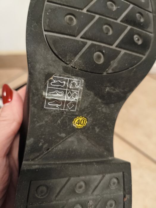 Buty  skórzane lordsy Filippo