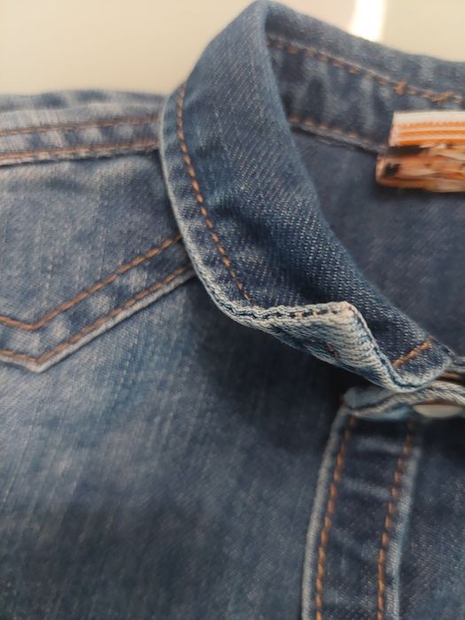 Koszula rozpinana miekki jeans francuska tape a loeil 3 lata