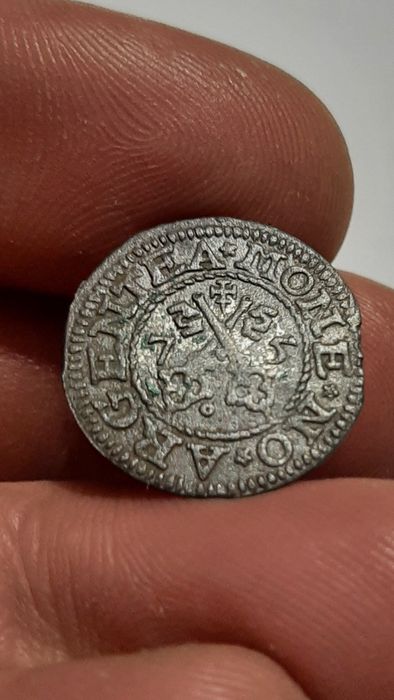 Szeląg 1575 Ryga