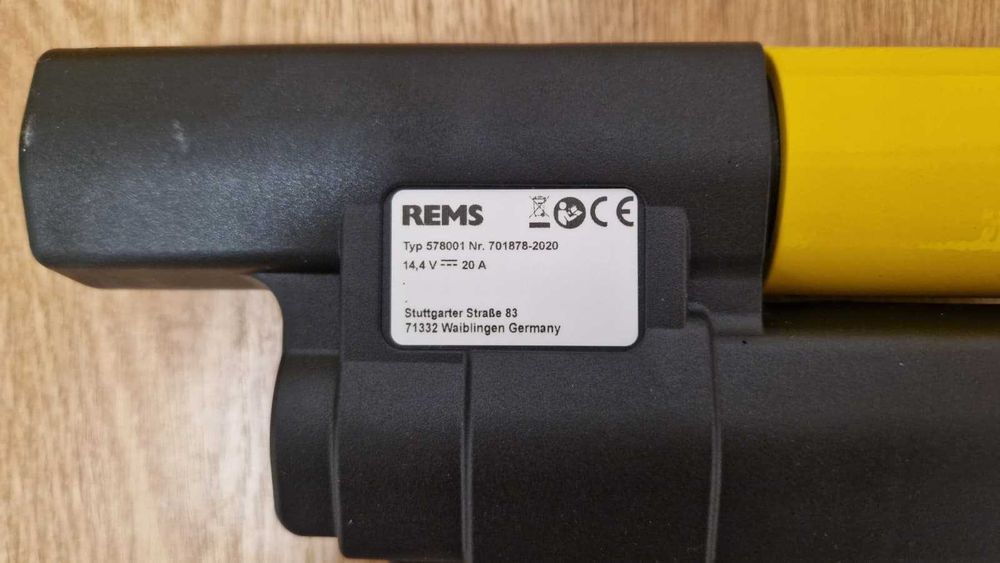 REMS Akku-Press ACC Li-Ion Plus 14v NOVA | Kit Completo + Mordentes U16/U20/U25