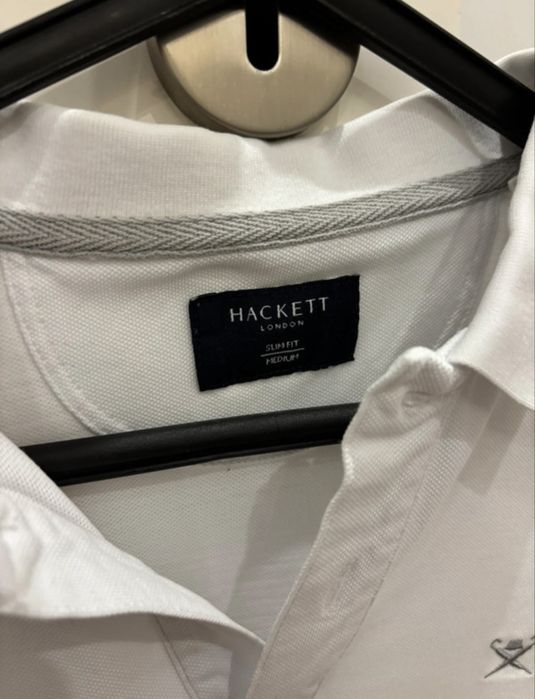 Polo Hackett basico branco