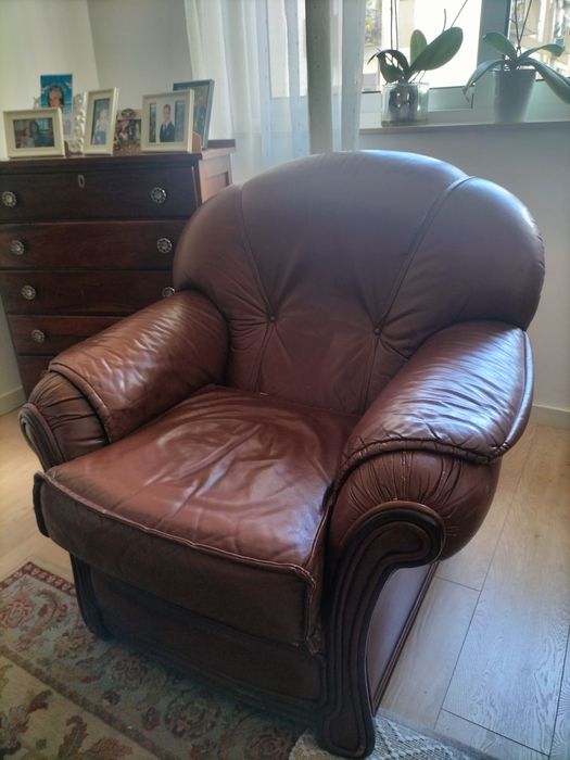 2 sofás vintage da década 80